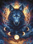 L8069 Dream Catcher Wolf