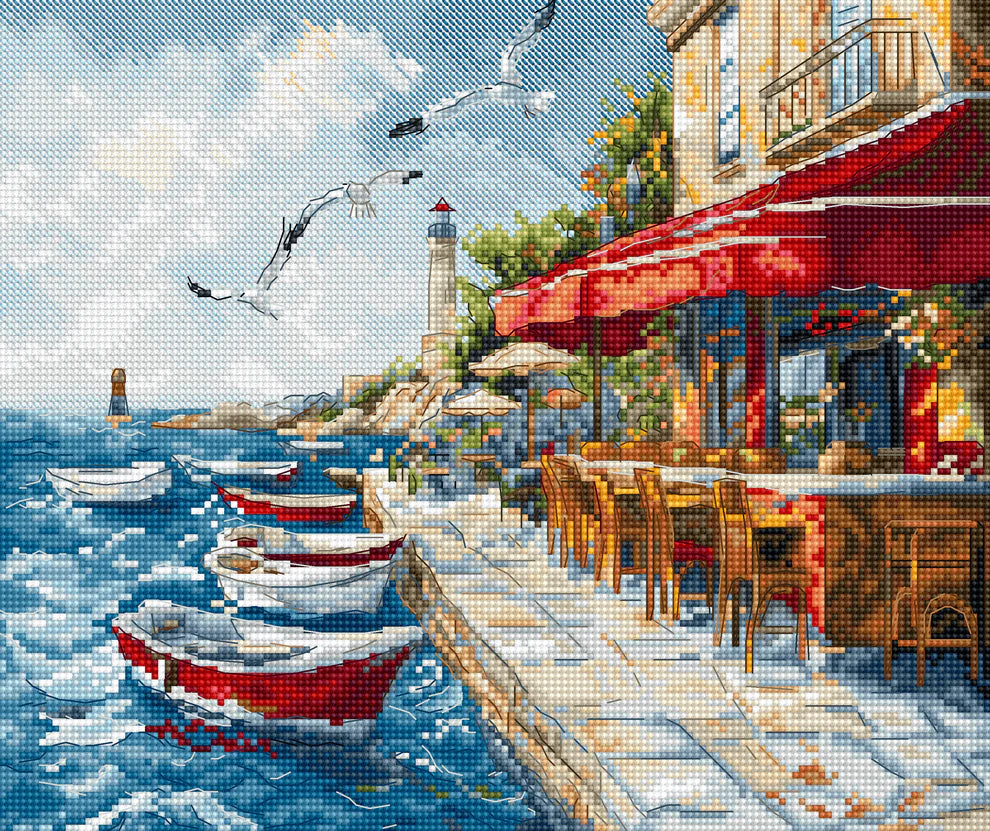 L9986 Harbor Breeze Cross Stitch Kit