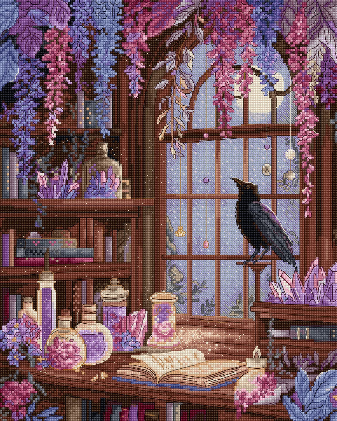 L9987 Raven’s Library Cross Stitch Kit