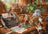 Workshop Cross Stitch Kit-L9992 Playful Paws