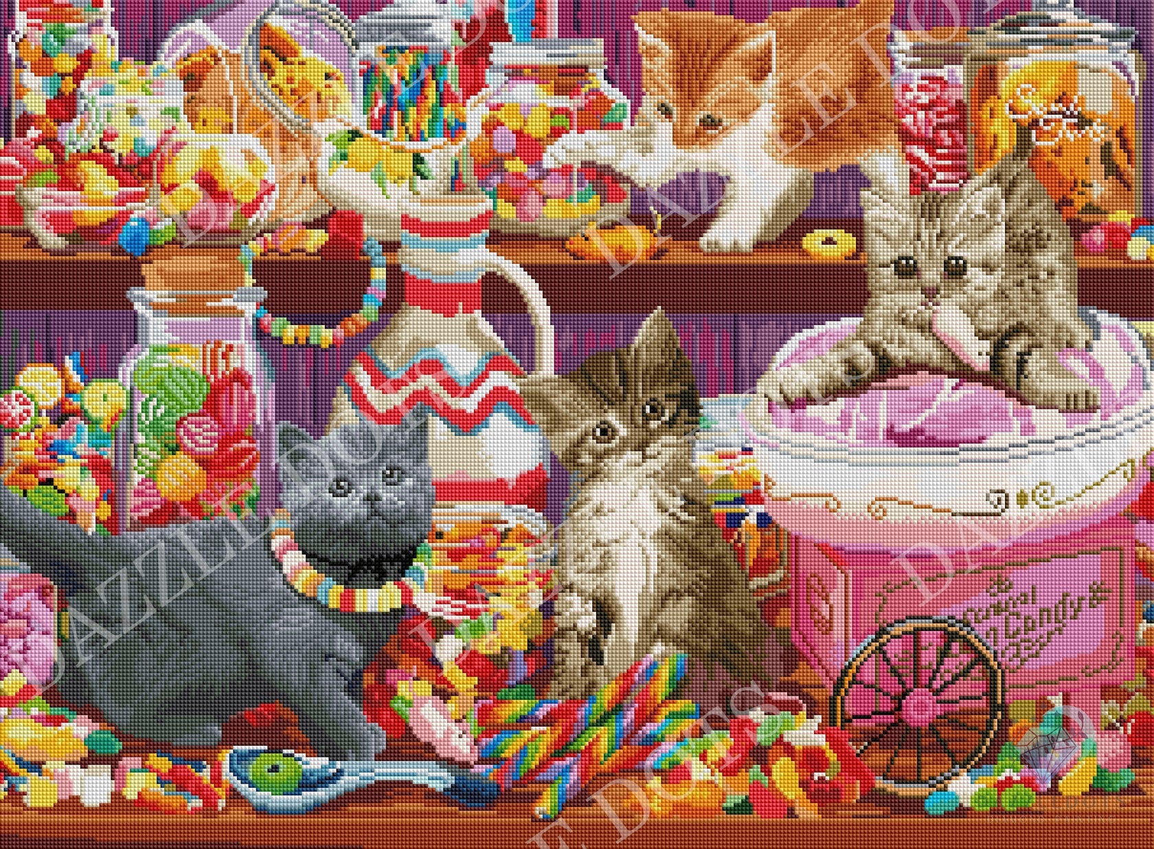 Candy Cats LDS-7024