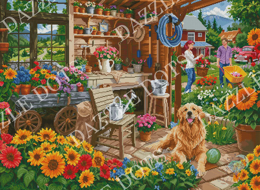 Garden Shed-LDS-7030