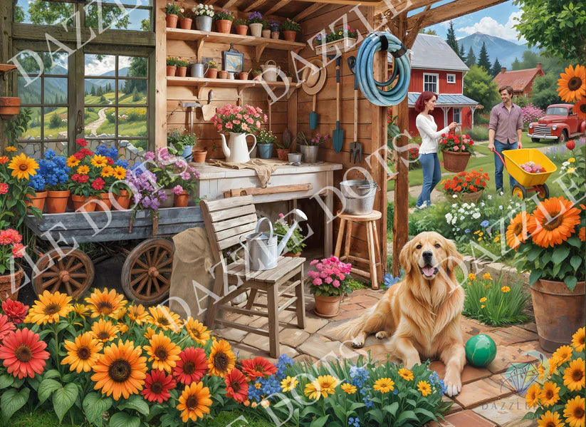Garden Shed-LDS-7030