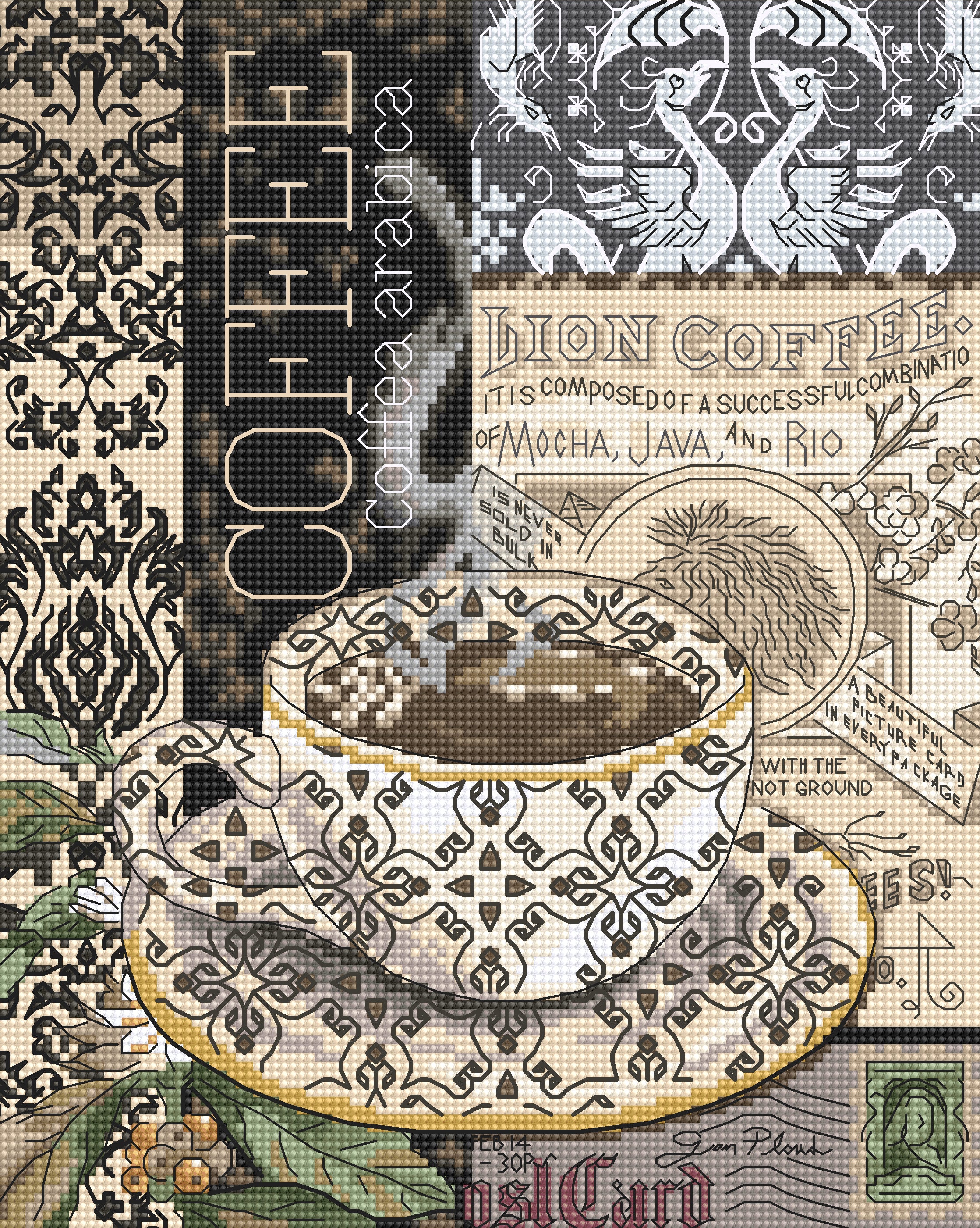 LETI 993 Lion Coffee B