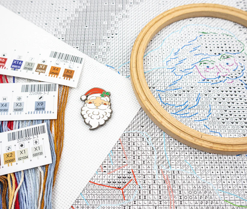 cross stitch kit-LI 60-00 Santa Sleigh