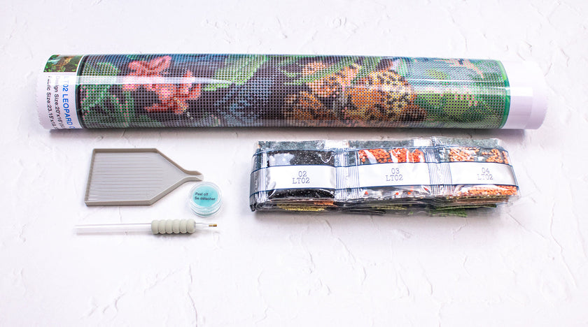 LT02  Leopard on a Branch