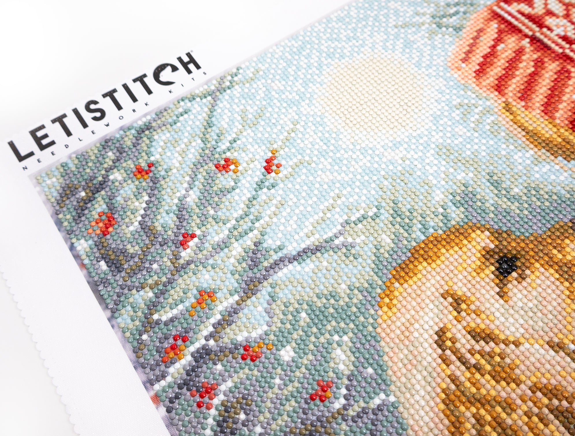 crystal art kit diamond painting with LETISTITCH LOGO