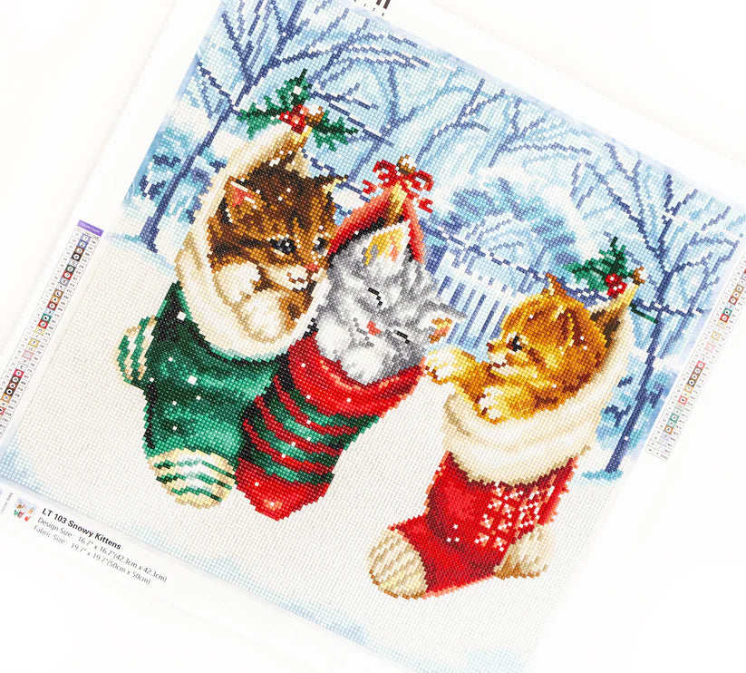 LT 103 Snowy Kittens