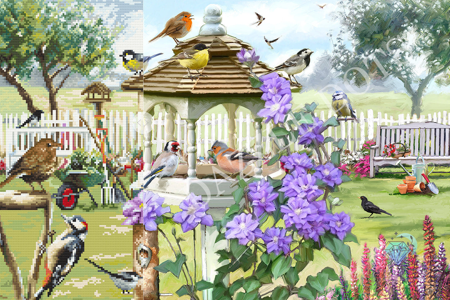 LT14 Bird table