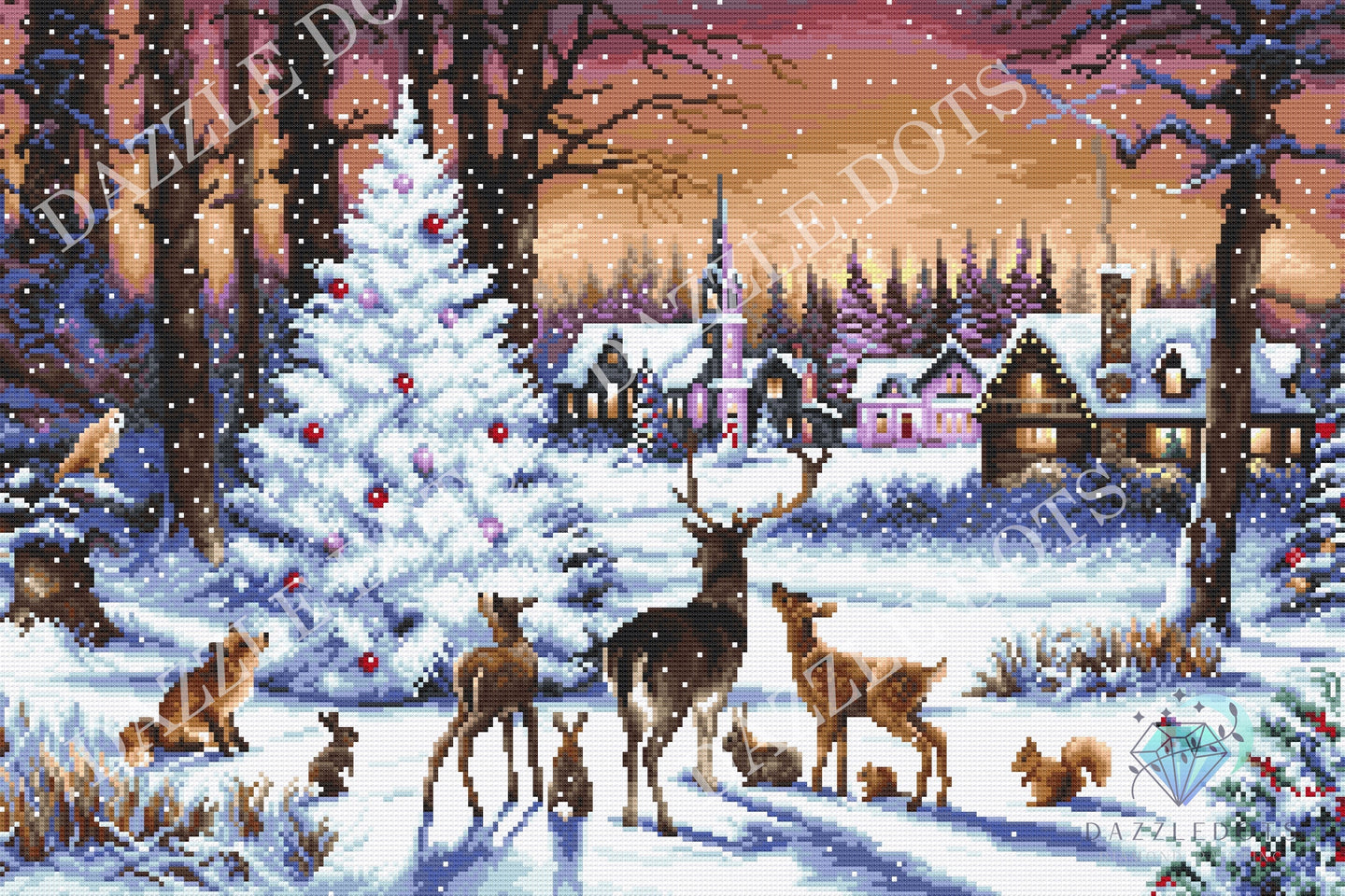 LT15 Christmas Wood