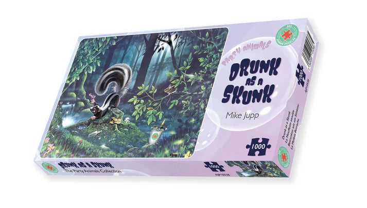 Drunk as a Skunk - Mike Jupp 1000 Pieces Jigsaw Puzzles