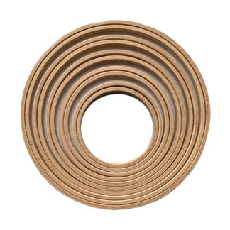 Round Wooden Embroidery Hoops – Seamless Screwless Design