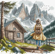 Under the Mountain Sky - Cross Stitch Kit AVA P033