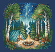 Camp in the Forest - Cross Stitch Kit AVA P038