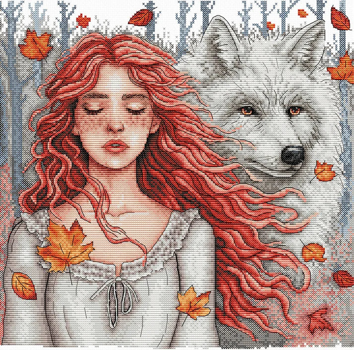 P057 Autumnal Silence - Cross Stitch Kit AVA