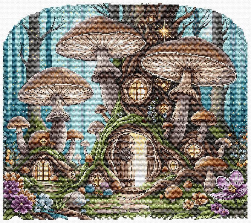 Fairies Village - Cross Stitch Kit AVA P071