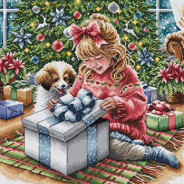 A Special Gift - Cross Stitch Kit AVA P087