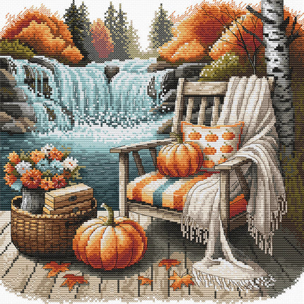 Autumn Rest - Cross Stitch Kit AVA P094