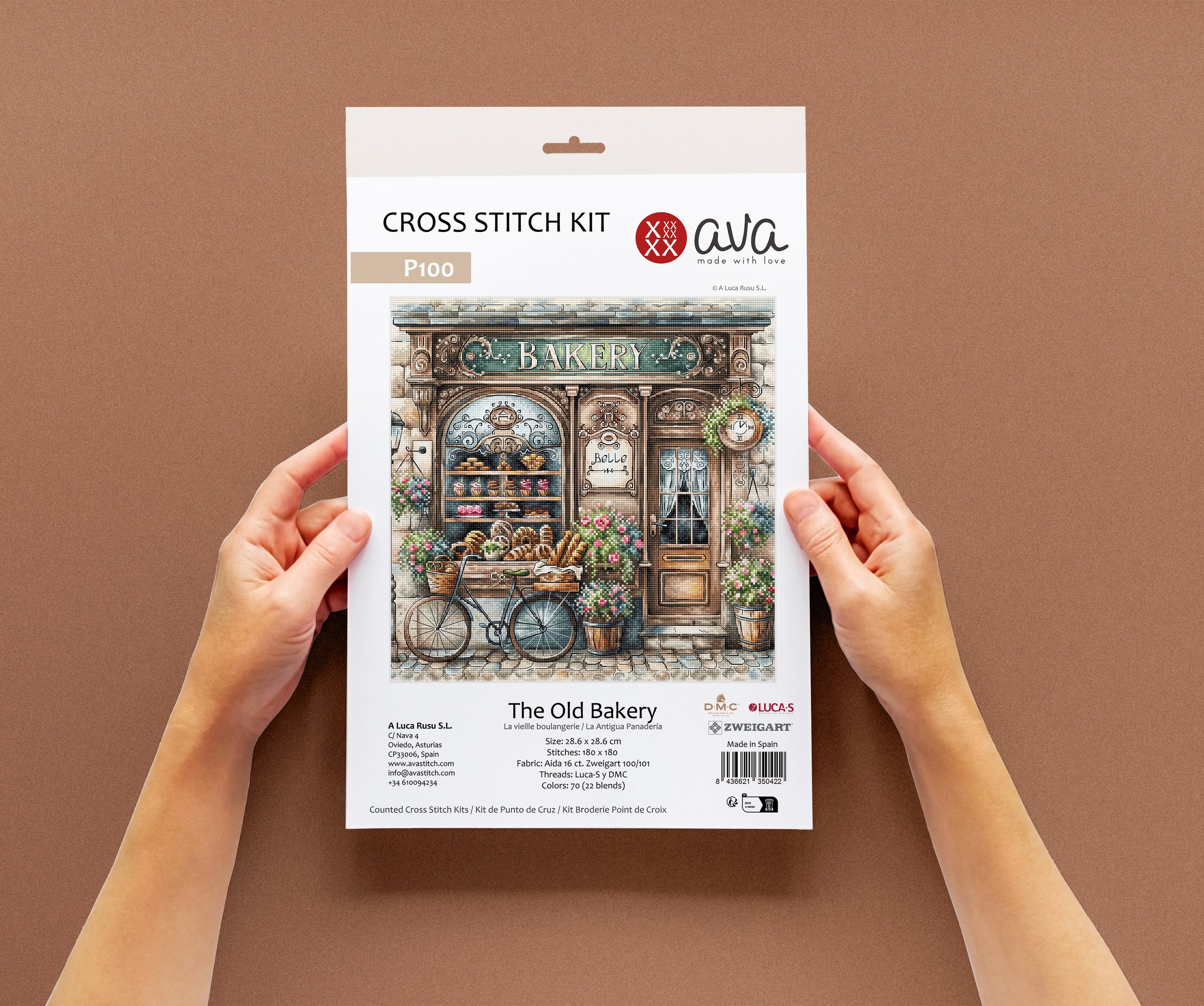The Old Bakery - Cross Stitch Kit AVA P100