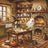 Cross Stitch Kit AVA-P105 Autumn Magic Kitchen