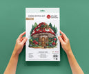 Mushroom Cabin - Cross Stitch Kit AVA P109