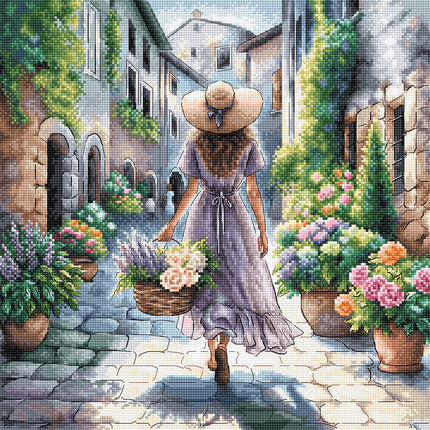 The Scent of Flowers - Cross Stitch Kit AVA P110