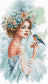 The Lady of the Garden - Cross Stitch Kit AVA P148