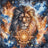 Celestial Lion - Cross Stitch Kit AVA P194