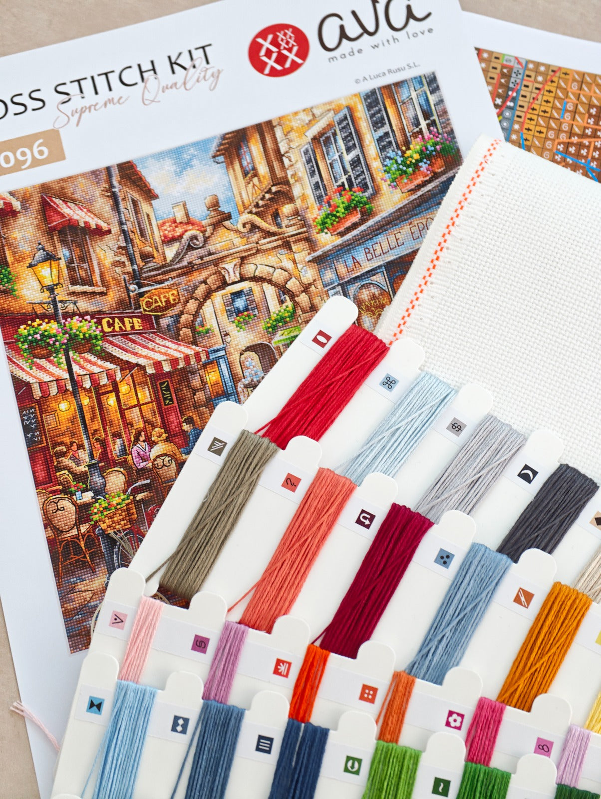Cross Stitch Kit AVA P096-La Belle Epoque