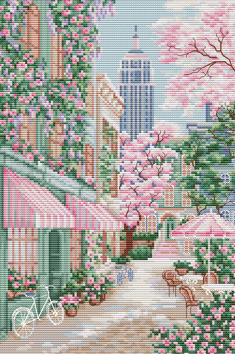 Luca-S - New York City, USA, PK03 Cross Stitch Kit