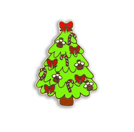 Letistitch SKU 14352 Christmas Tree Chart Holder & Needle Minder