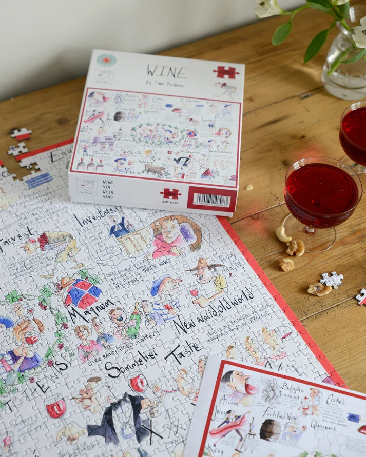 Wine - Tim Bulmer 1000 Piece Jigsaw Puzzle