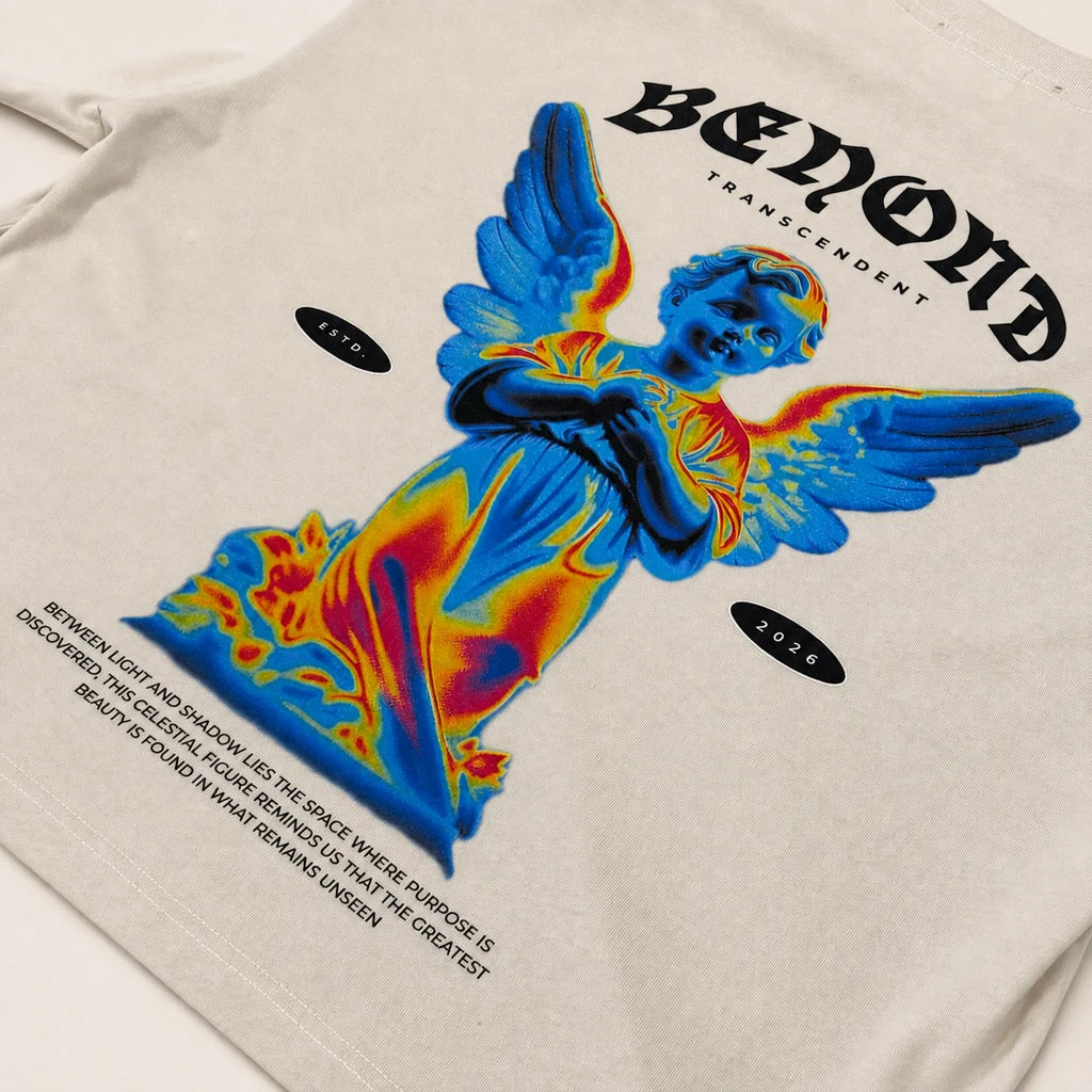 BEYOND Frayed Boxy T-shirt
