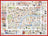 Map of London - Tim Bulmer 1000 Piece Jigsaw Puzzle