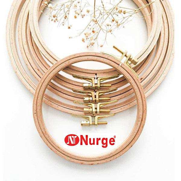 Cross Stitch Hoops, Nurge Beech Embroidery Hoops
