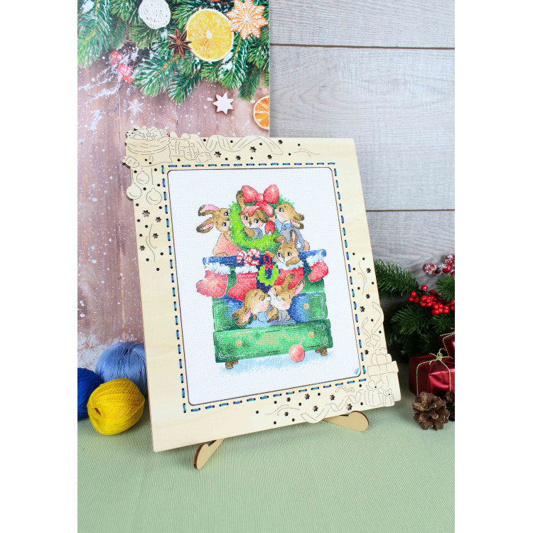 Cross stitch kit "Holiday preparations" SM-780