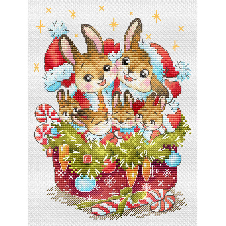 Cross stitch kit "Let's celebrate together" SM-782