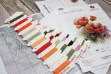 Cross Stitch Kit Luca-S - B7024, The Poppy Flowers