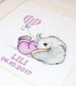 Cross Stitch Kit Luca-S - Baby Girl, B1133