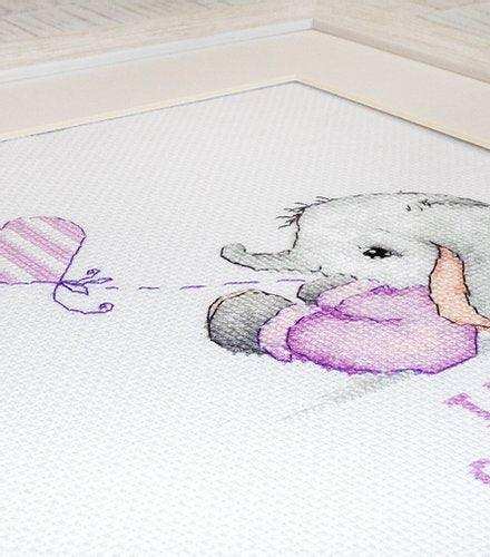 Cross Stitch Kit Luca-S - Baby Girl, B1133