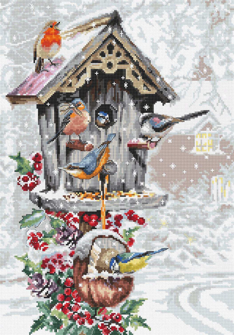 Cross Stitch Kit Luca-S - Bird House, (B2399)