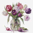 Cross Stitch Kit Luca-S - Bouquet of Tulips, B7029 - Luca-S Cross Stitch Kits