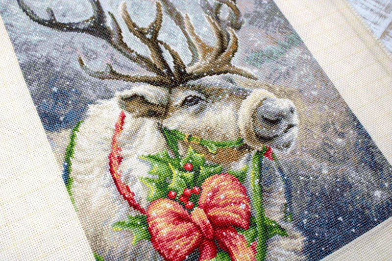 Cross Stitch Kit Luca-S - Christmas Deer, (B598)