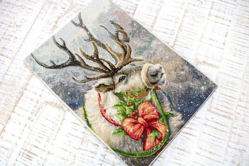 Cross Stitch Kit Luca-S - Christmas Deer, (B598)