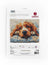 Cross stitch kit packaging featuring a Cocker Spaniel on a white background
