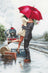 Cross Stitch Kit Luca-S - Couple on train station, (B2369)