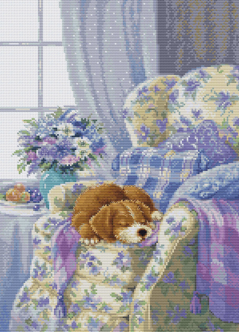 Cross Stitch Kit Luca-S - Cozy Armchair, (BU5016)
