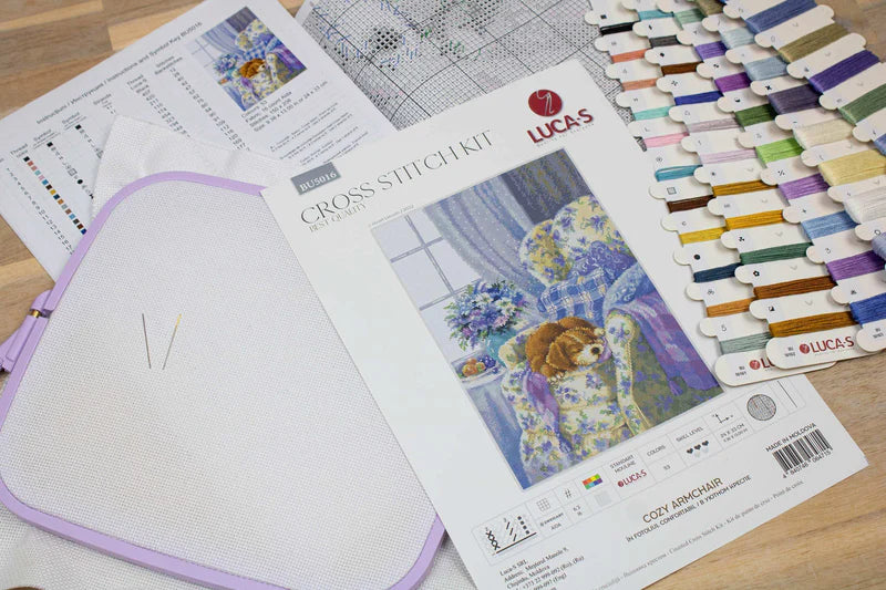 Cross Stitch Kit Luca-S - Cozy Armchair, (BU5016)