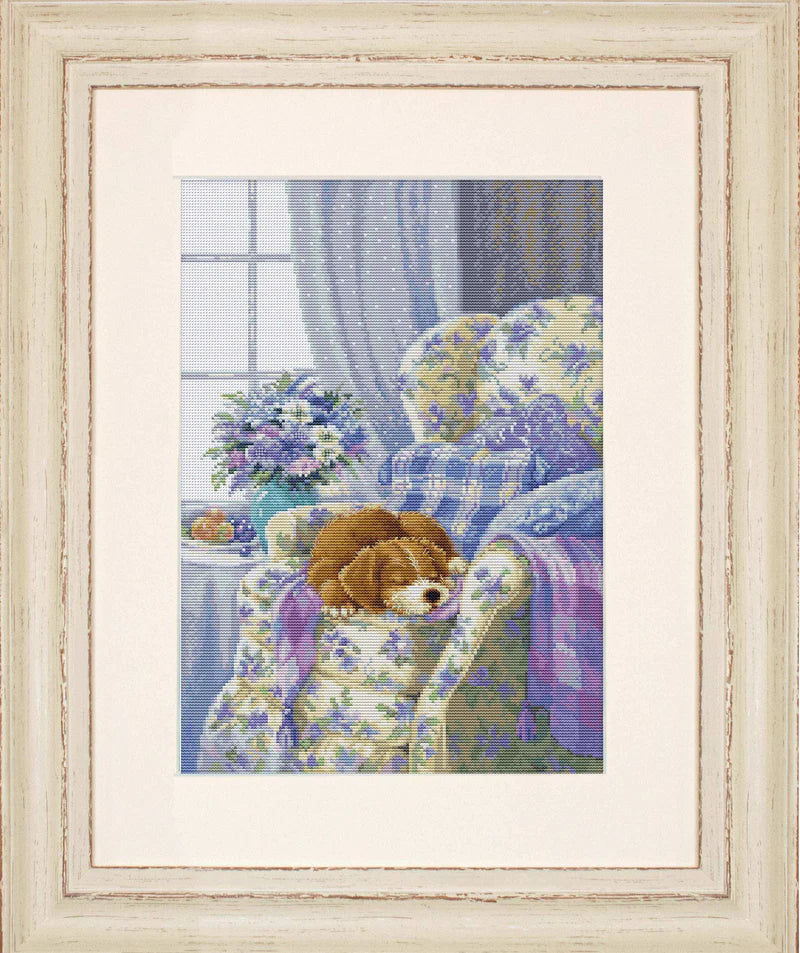 Cross Stitch Kit Luca-S - Cozy Armchair, (BU5016)