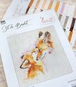 Cross Stitch Kit Luca-S - Foxes B2312